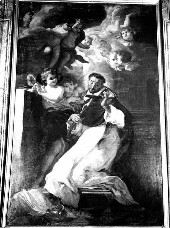 Estasi di san Luigi Bertrand - Chiesa di S. Maria sopra Minerva, Roma